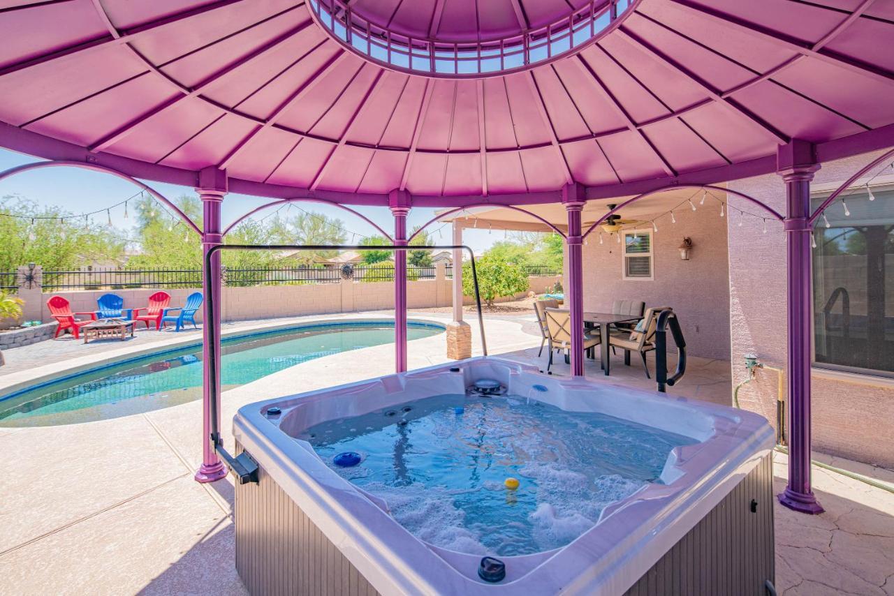 Boho Chic Arizona Villa W Pool & Mini Golf Casa Grande Exterior photo