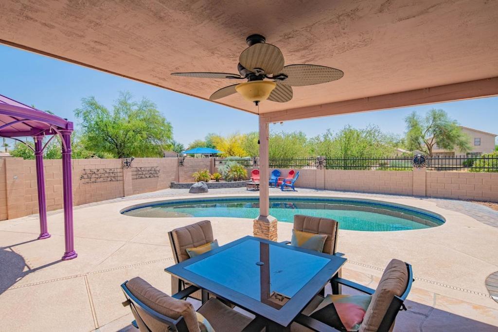 Boho Chic Arizona Villa W Pool & Mini Golf Casa Grande Exterior photo